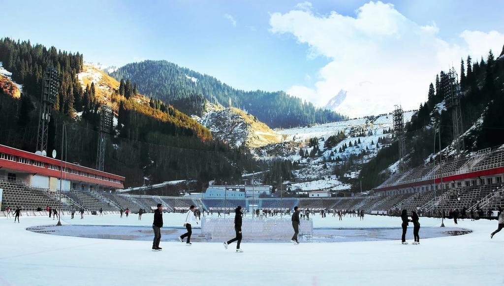 Medeu Hotel Almaty Besqaynar Buitenkant foto